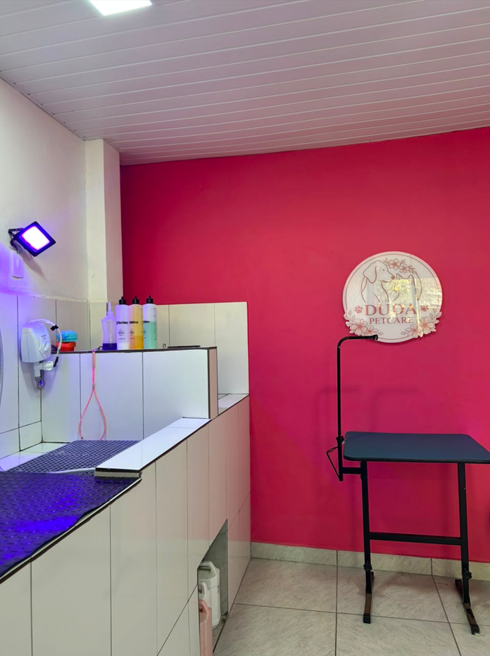 Fachada da Duda Pet Care em Santa Quitéria, Curitiba